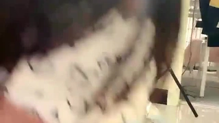 【SWAG】学姊约我到她家里看鬼片，看到一半没想到学姊这么骚，弄得我欲火焚身！